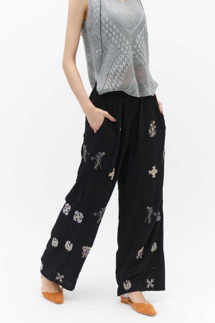 Embroidered pants